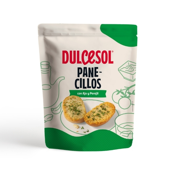 Panecillos ail et persil Dulcesol – petits pains grillés 160 g