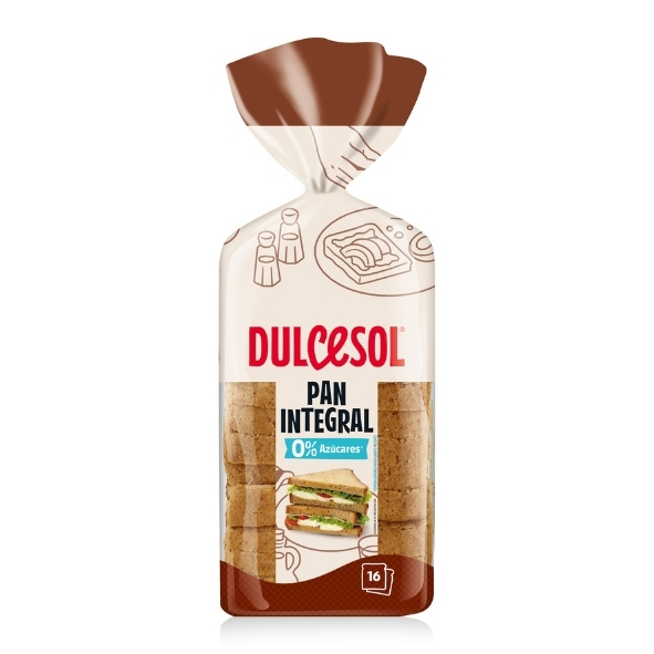 Pain de mie complet Dulcesol