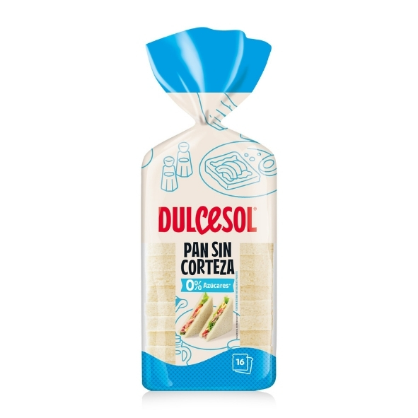Pain de mie sans croûte Dulcesol – 820 g
