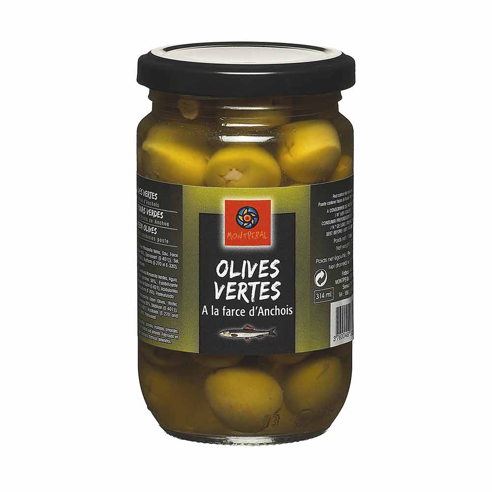 olives farce anchois