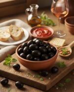 Olives noires entières Montperal