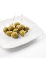 Olives vertes à la farce d'amandes Montperal 120g
