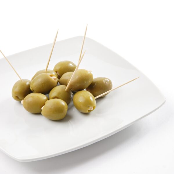 Olives vertes à la farce d'amandes Montperal 120g