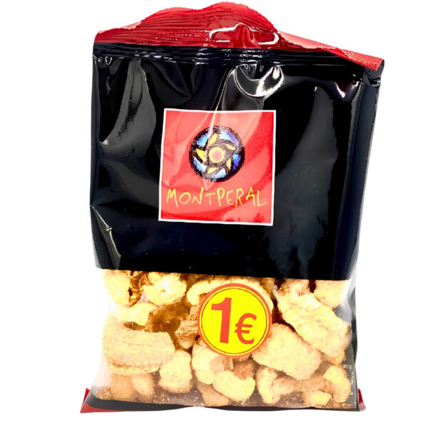 Grattons de porc saveur barbecue Montperal – 37 g