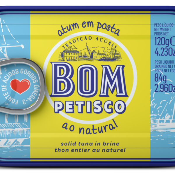 Thon au naturel Bom Petisco – 120 g
