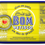 Thon à l'huile végétale Bom Petisco – 120 g